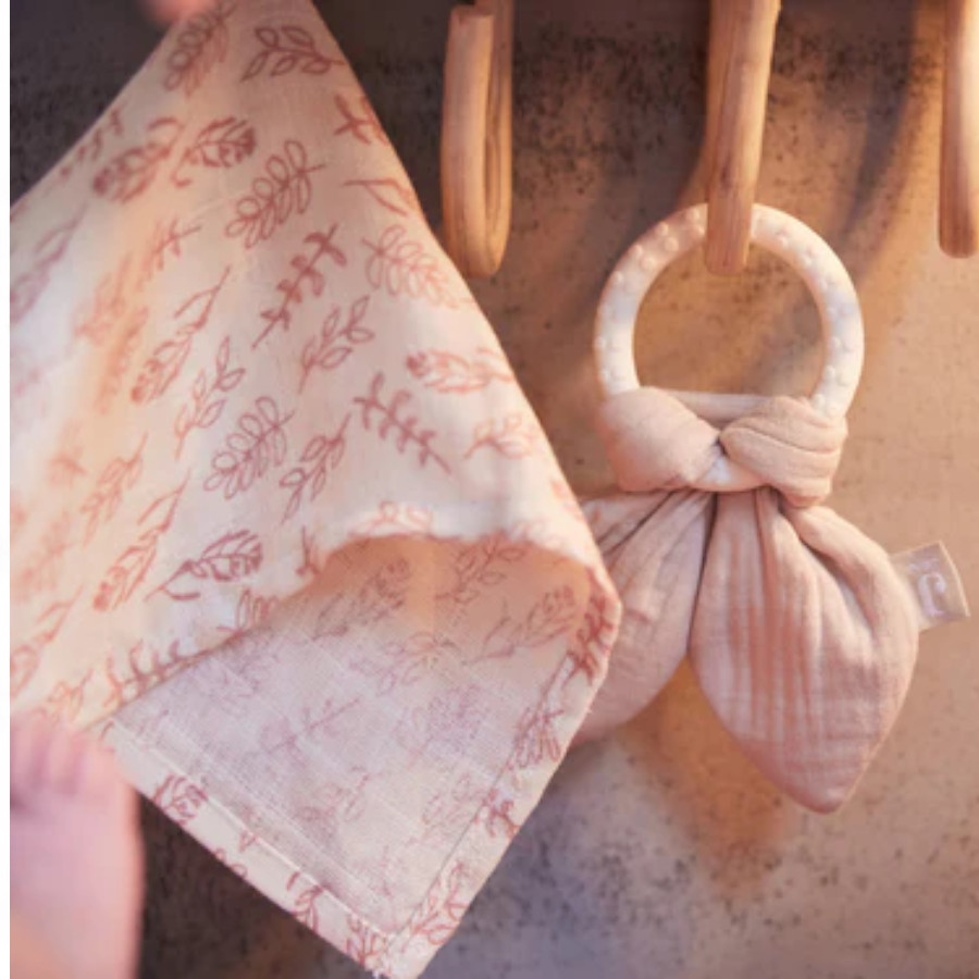 Jollein Baby Beißring Silikon Bunny Ears